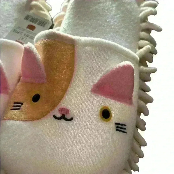 🎉HP times 2🎉 NWOT microfiber cat slippers size 7.5 - Picture 2 of 5